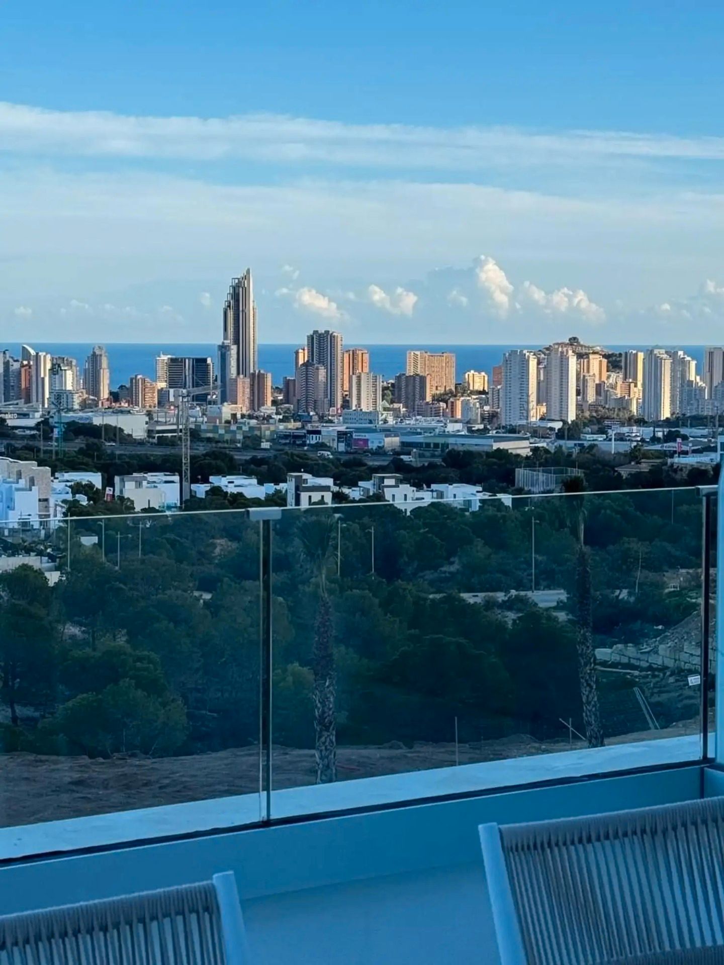 Exterior view of Flat for sale in Finestrat  with Air Conditioner, Private garden and Terrace