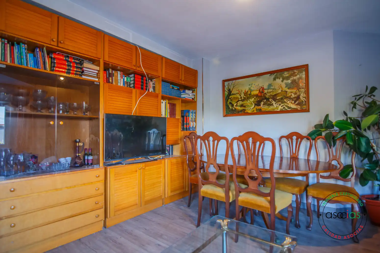 Dining room of Flat for sale in Gijón   with Furnished
