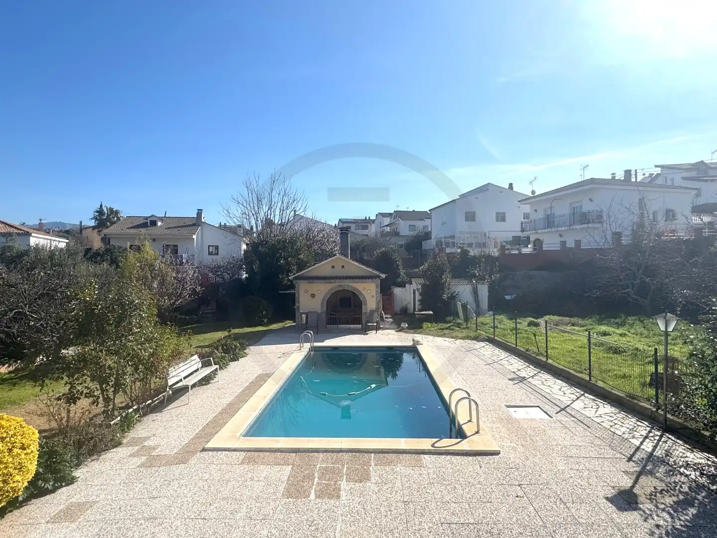 Swimming pool of Houses for sale in Vacarisses  with Air Conditioner, Heating and Private garden