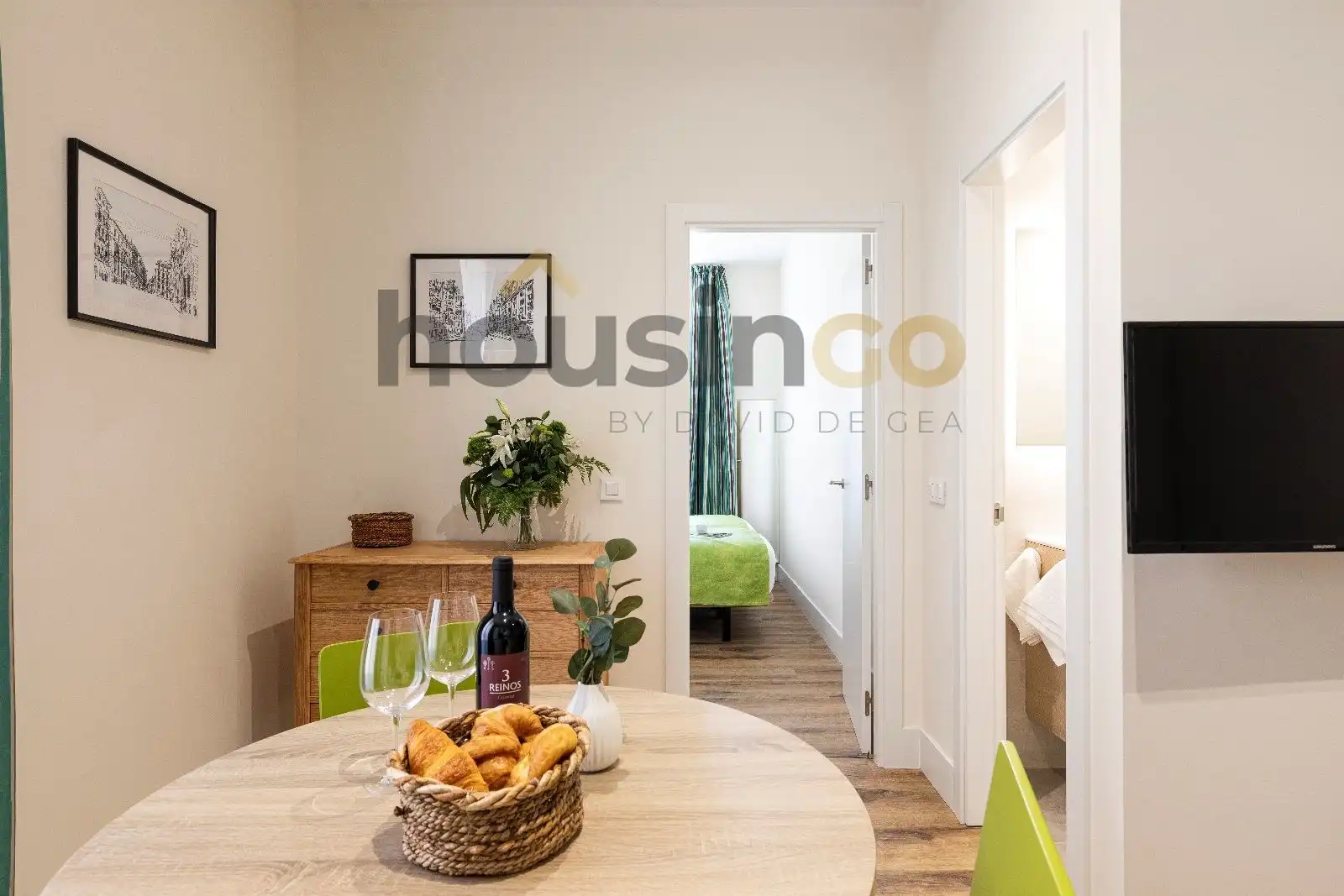 Dining room of Apartments for rent in Madrid  with Air Conditioner, Heating and Parquet flooring