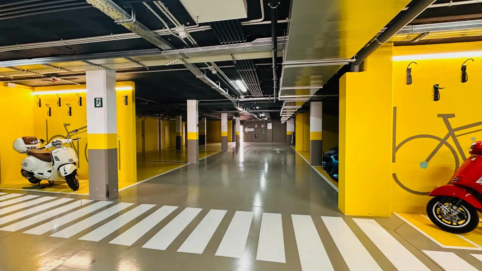 Parking of Apartments for rent in Finestrat  with Air Conditioner, Heating and Private garden