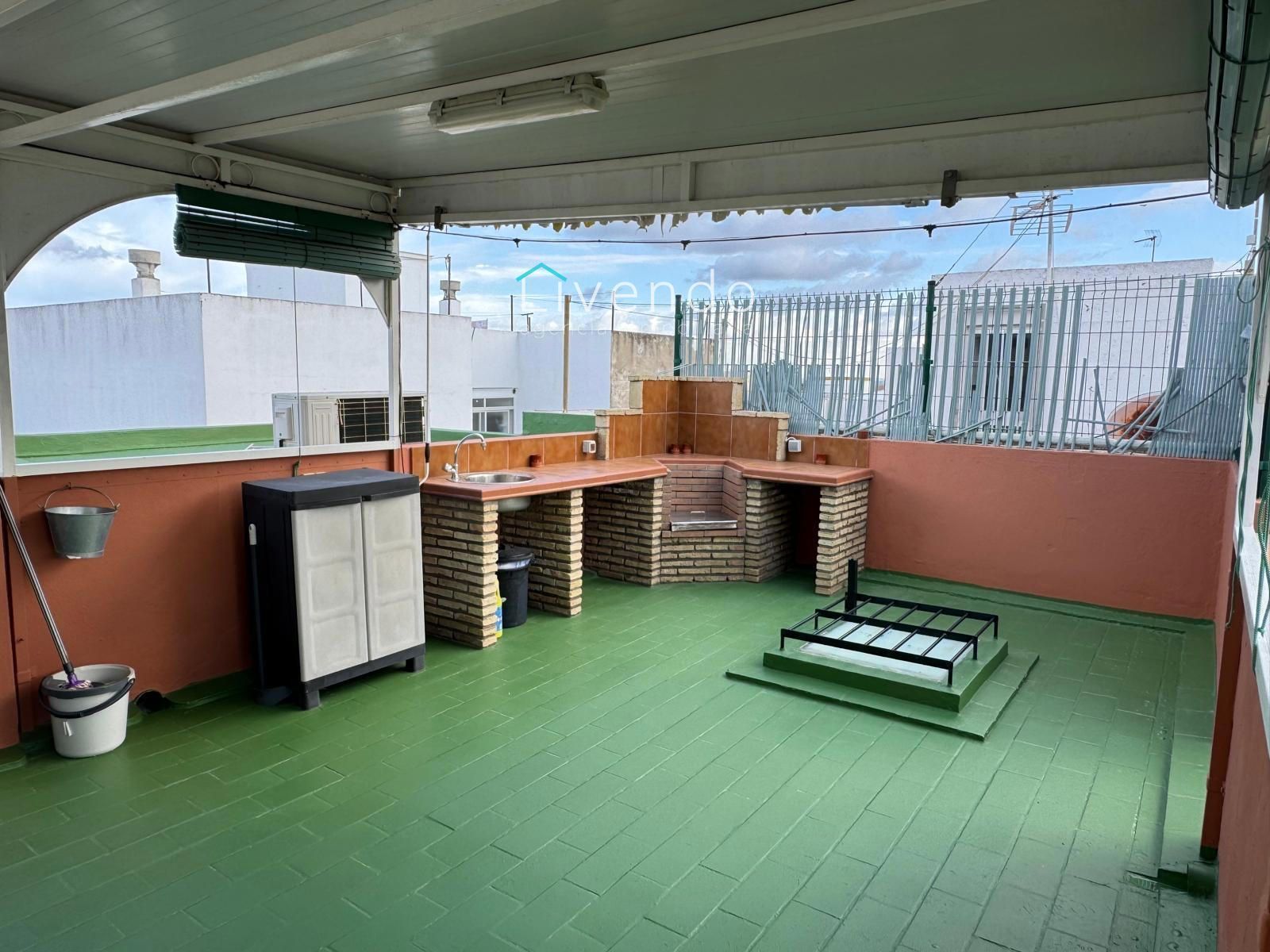 Terrace of Single-family semi-detached for sale in Chiclana de la Frontera