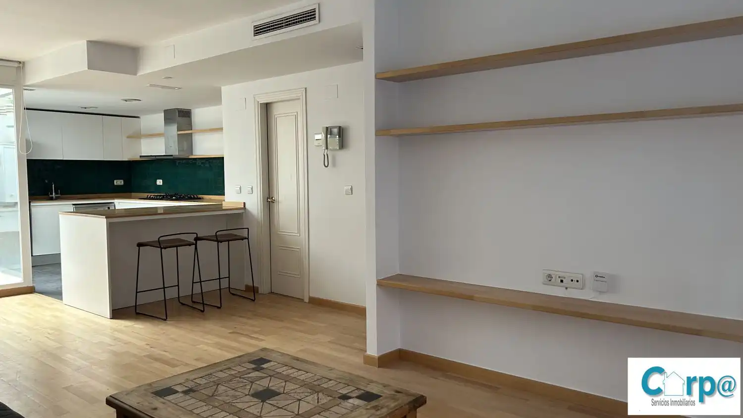 Living room of Houses for rent in Tavernes Blanques  with Air Conditioner, Heating and Parquet flooring