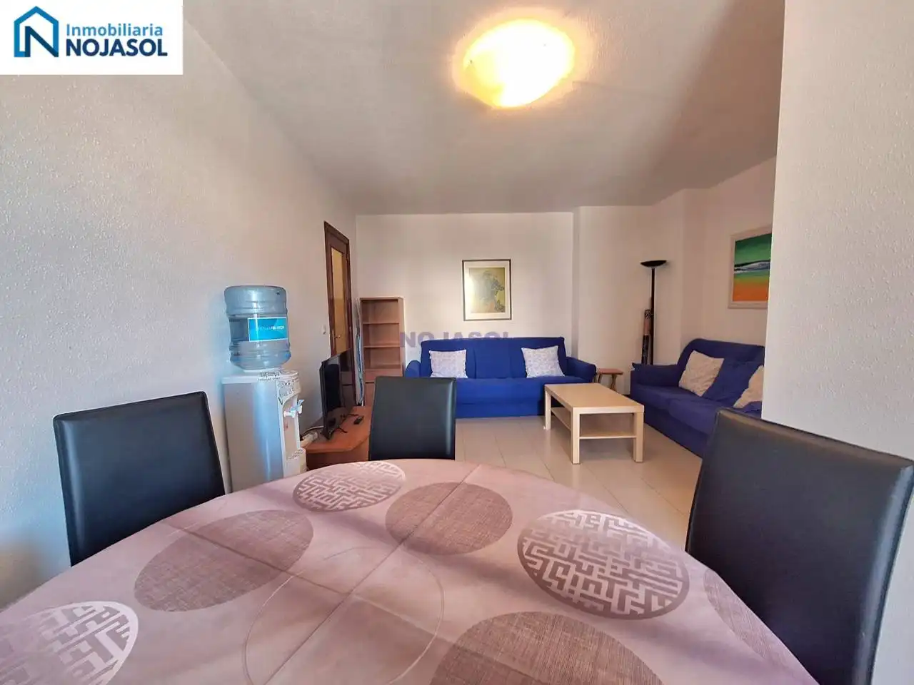 Sala de estar de Apartamento de alquiler en Noja con Calefacción, Terraza y Amueblado