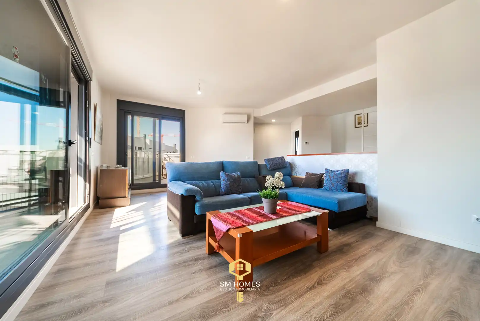 Sala de estar de Ático en venta en Arganda del Rey con Aire acondicionado, Calefacción y Terraza