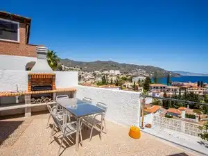 Terrassa de Casa o xalet de lloguer en Almuñécar amb Aire condicionat, Jardí privat i Terrassa