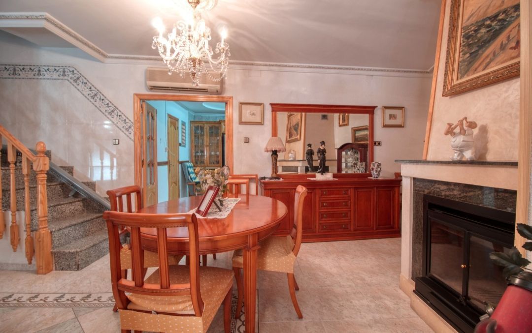 Comedor de Finca rústica en venta en Abarán con Aire acondicionado y Terraza