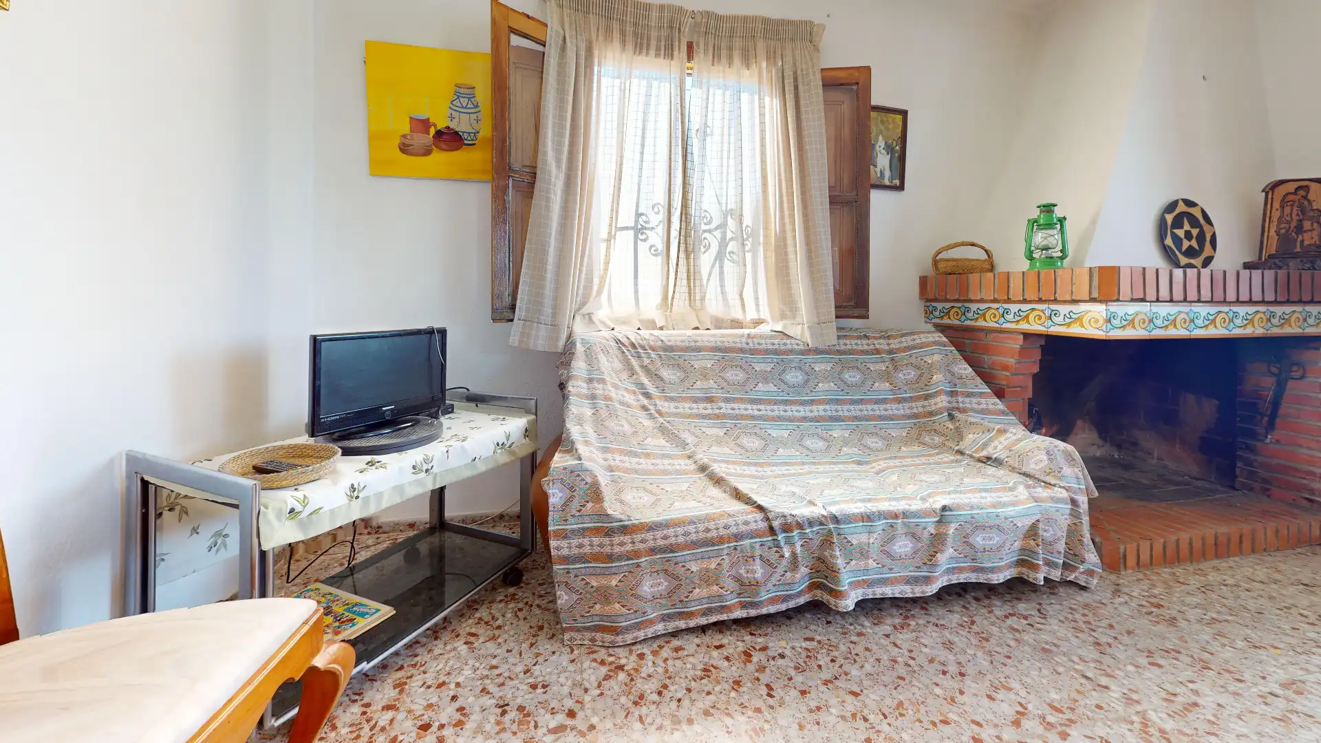 Sala de estar de Casa o chalet en venta en Vilamarxant con Jardín privado, Piscina y Amueblado