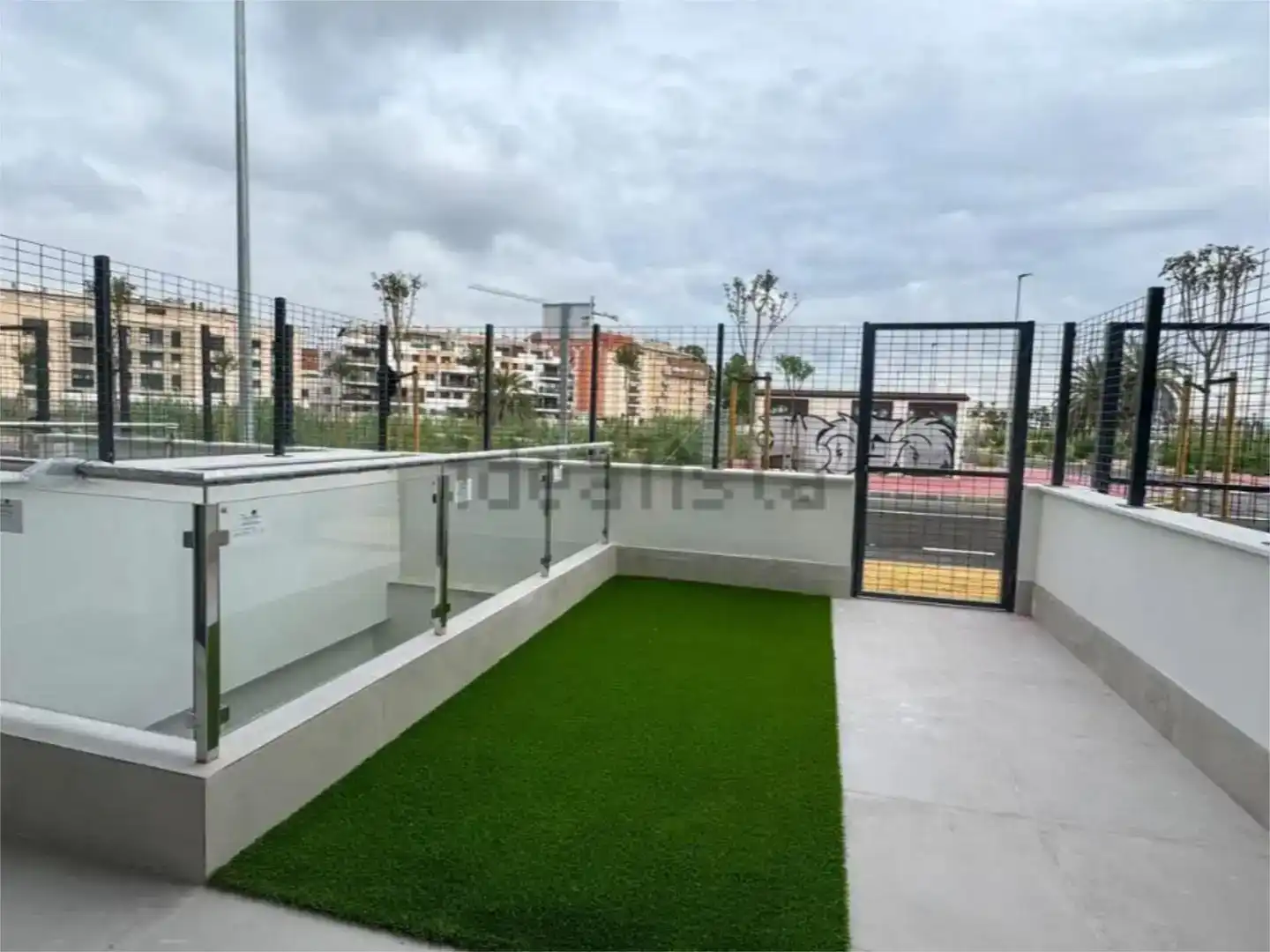 Terrassa de Dúplex en venda en Murcia amb Aire condicionat, Jardí privat i Parquet