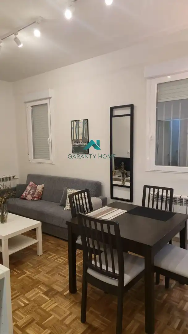 Sala de estar de Piso de alquiler en Madrid con Calefacción y Amueblado