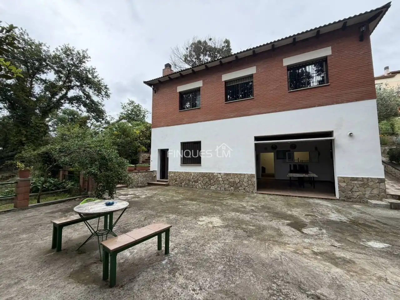 Vista exterior de Casa o xalet en venda en Maçanet de la Selva amb Calefacció, Jardí privat i Terrassa