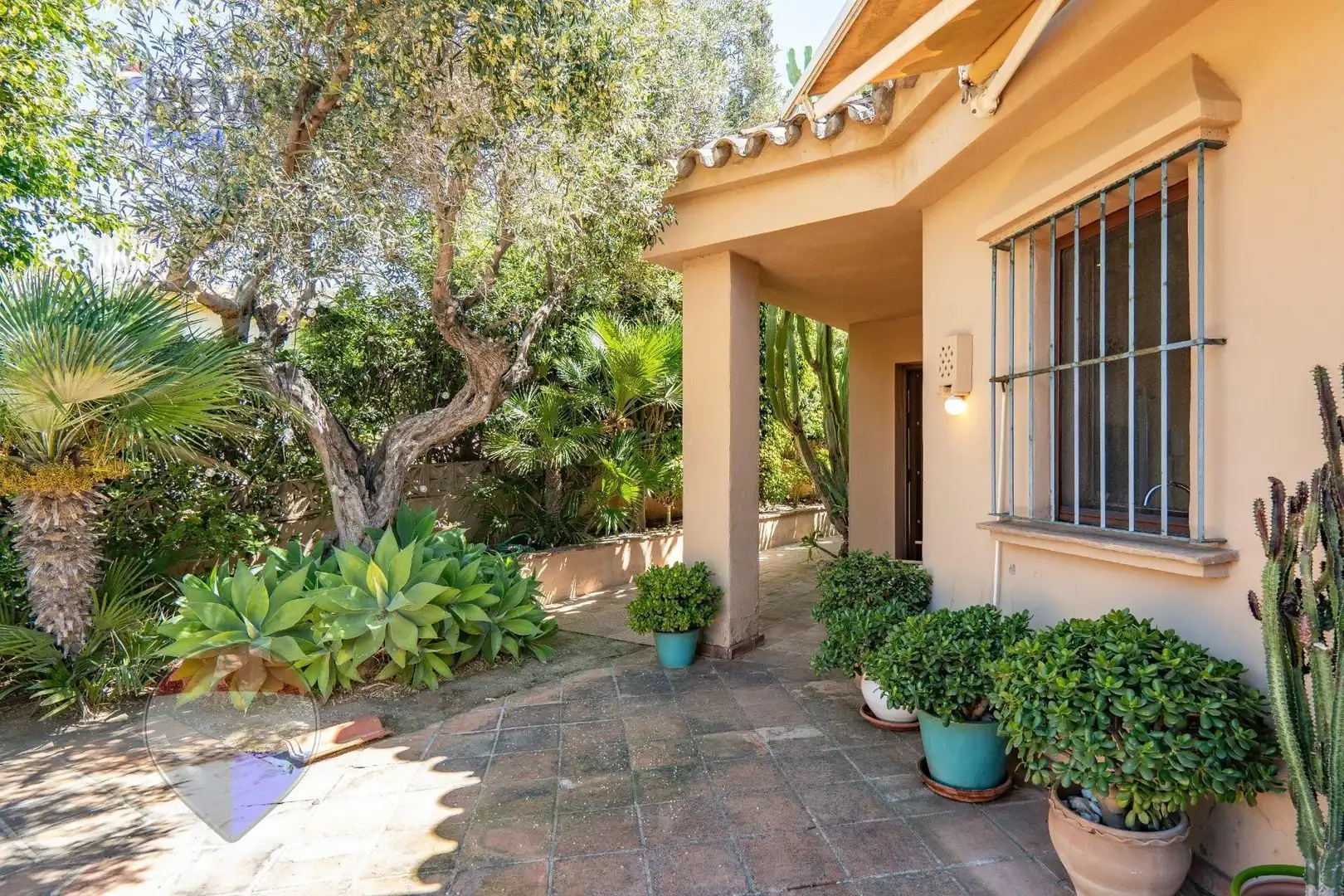 Jardín de Casa o chalet en venta en Marbella con Calefacción, Jardín privado y Terraza