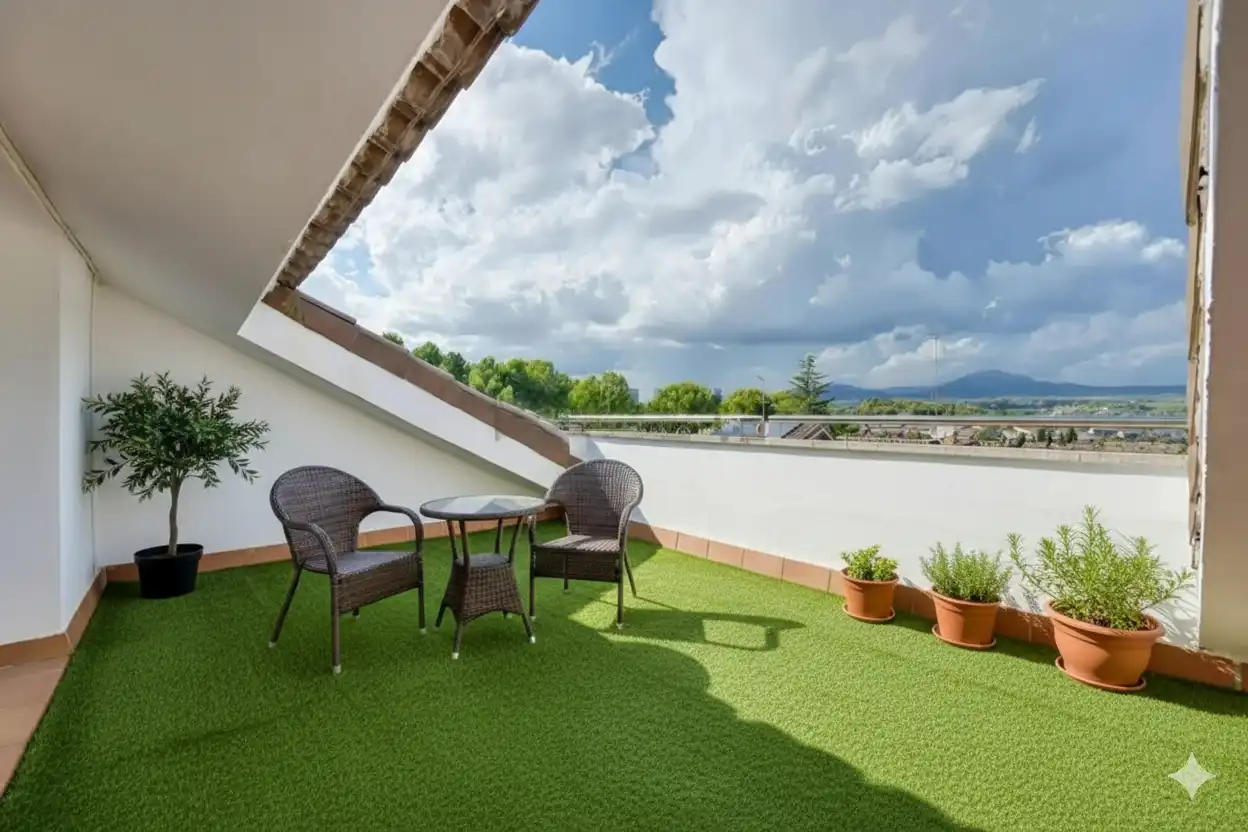 Terraza de Casa adosada en venta en Barberà del Vallès con Jardín privado, Terraza y Piscina