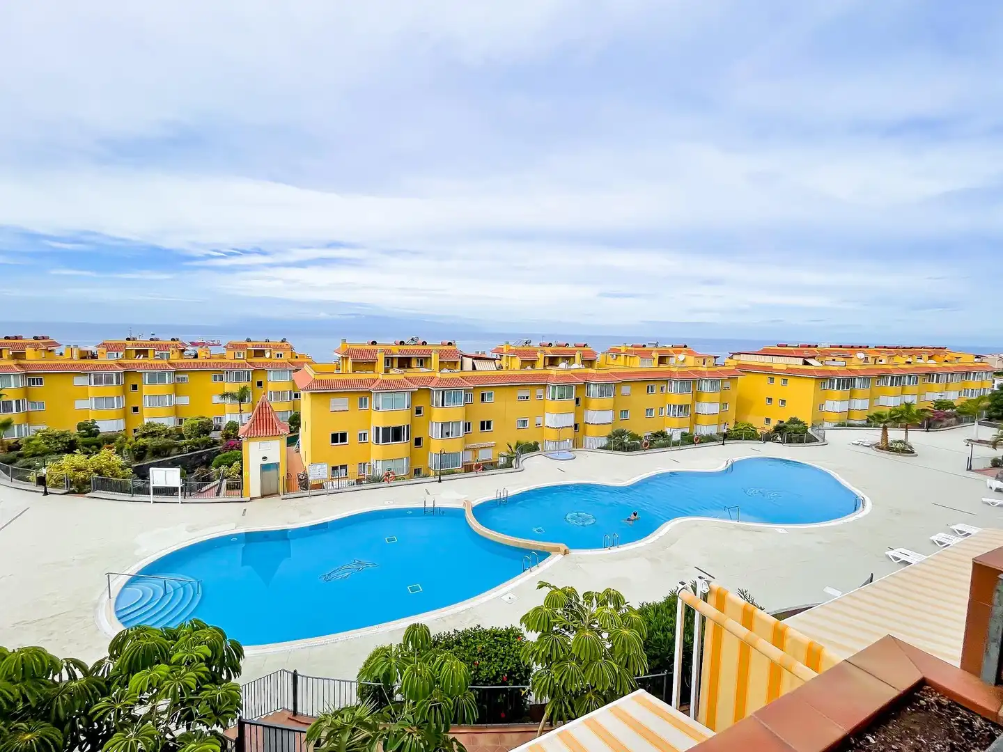 Vista exterior de Apartamento en venta en Santiago del Teide con Jardín privado, Terraza y Trastero
