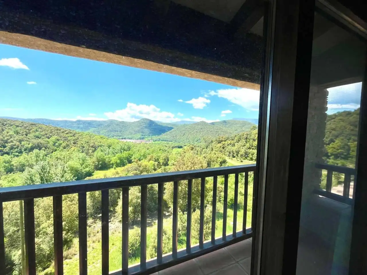 Terraza de Finca rústica en venta en Sant Aniol de Finestres con Calefacción, Jardín privado y Terraza