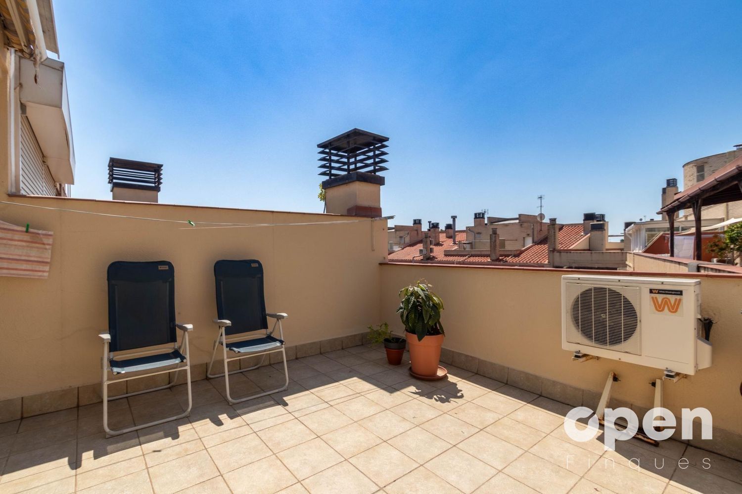 Terrace of Duplex for sale in Terrassa  with Air Conditioner, Heating and Terrace