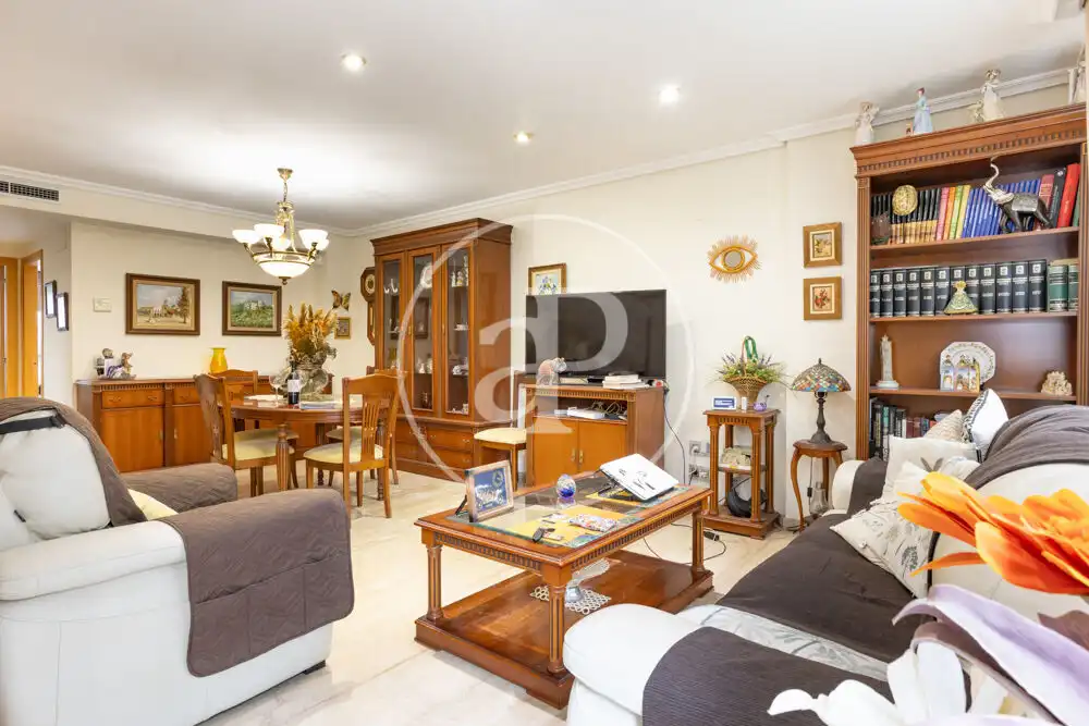 Living room of Detached homes for sale in Castellón de la Plana / Castelló de la Plana  with Air Conditioner, Heating and Terrace