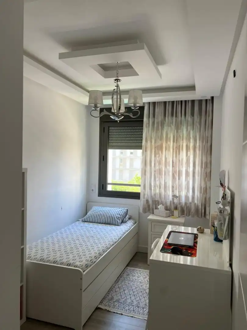 Bedroom of Flat for rent in Valencia  with Air Conditioner, Heating and Furnished