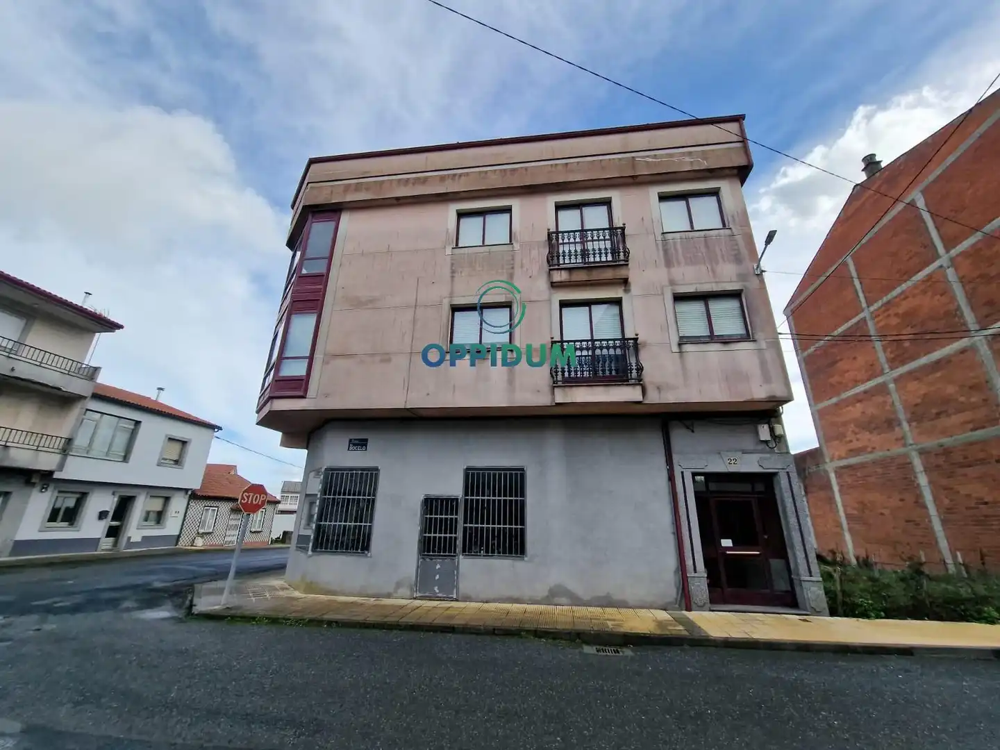 Vista exterior de Ático en venta en Melide