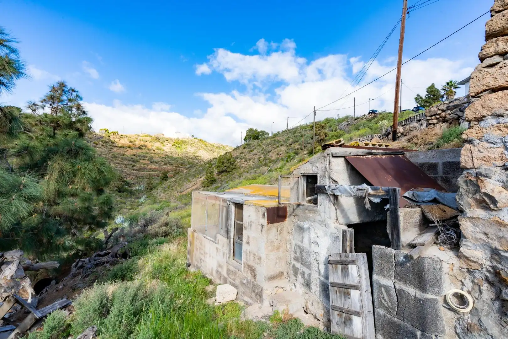 Vista exterior de Finca rústica en venta en Granadilla de Abona con Calefacción, Terraza y Amueblado