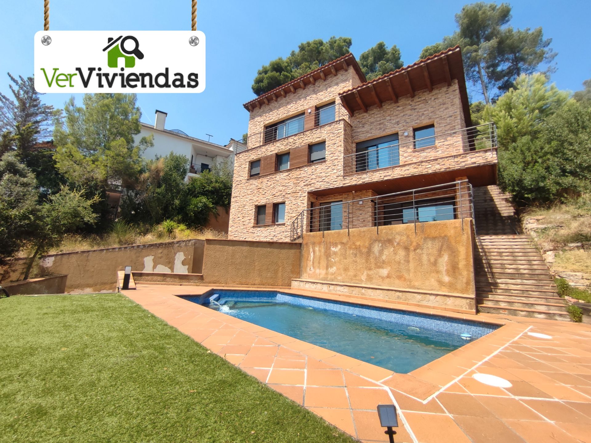Garden of House or chalet for sale in Pallejà  with Heating, Private garden and Parquet flooring