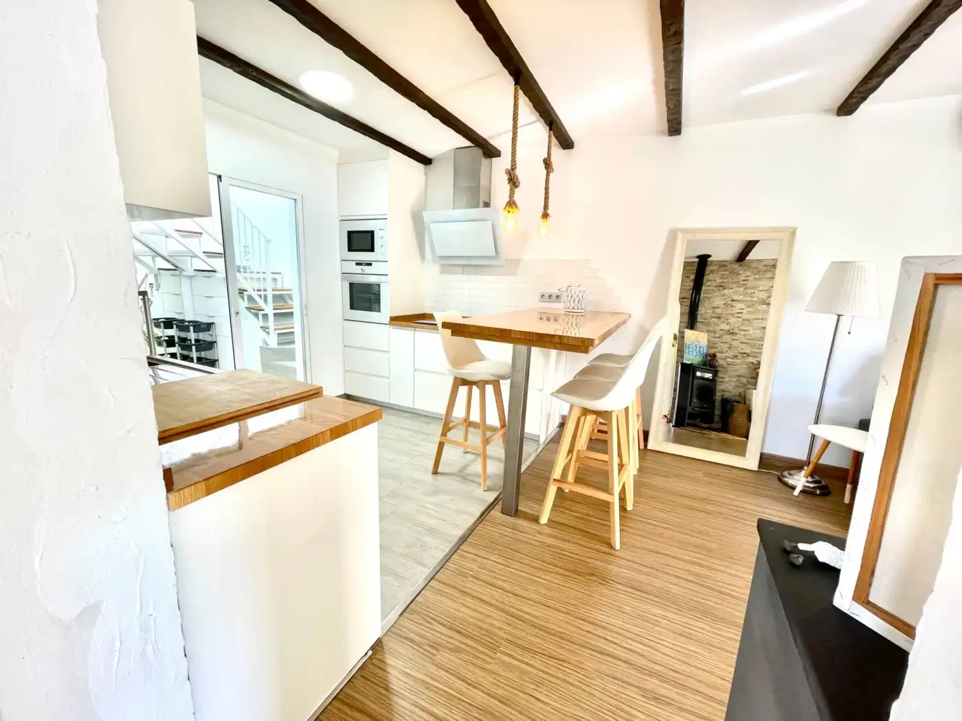 Kitchen of Houses for rent in San Fulgencio  with Air Conditioner, Heating and Private garden