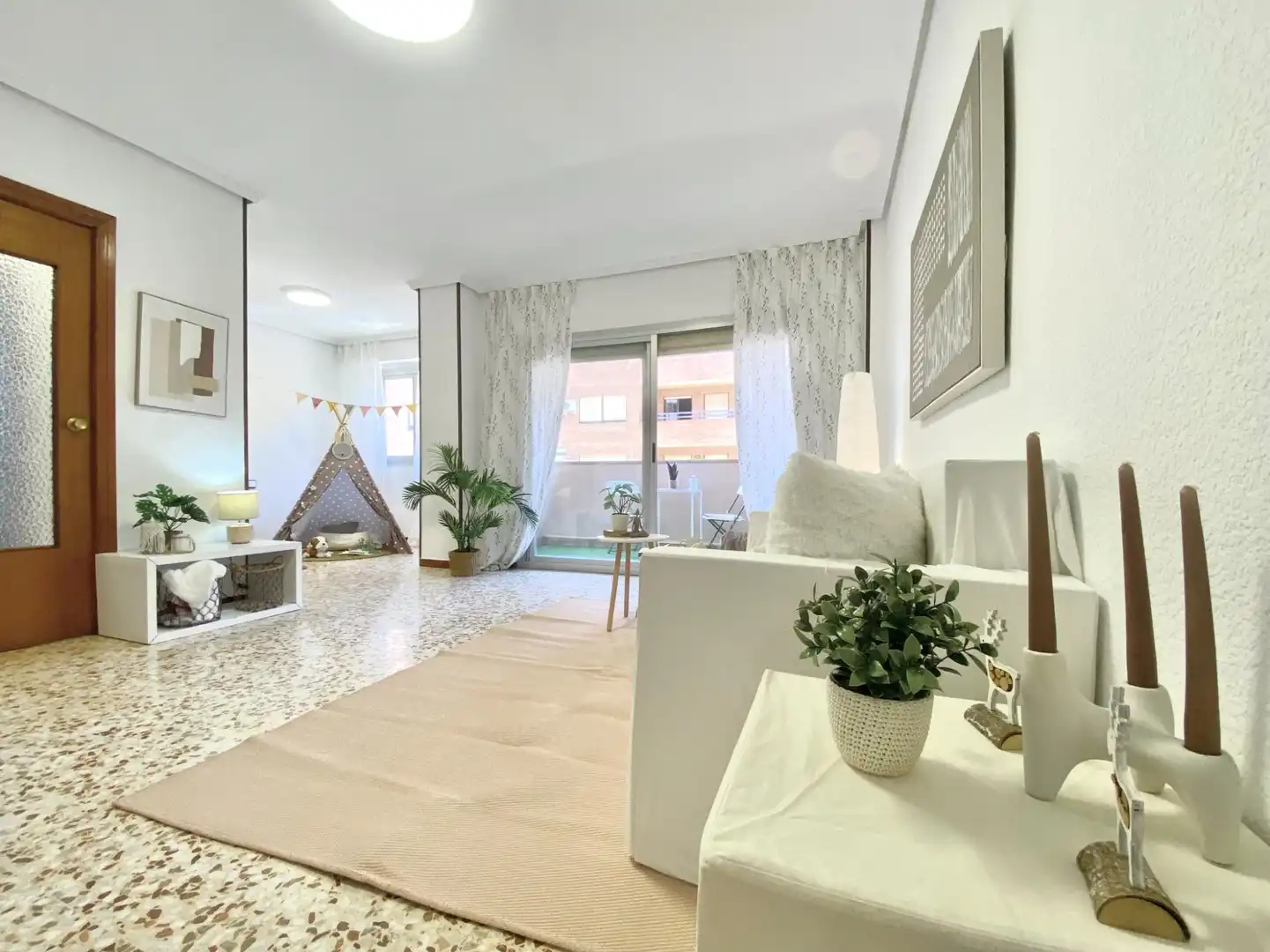 Sala de estar de Piso en venta en Valencia con Terraza