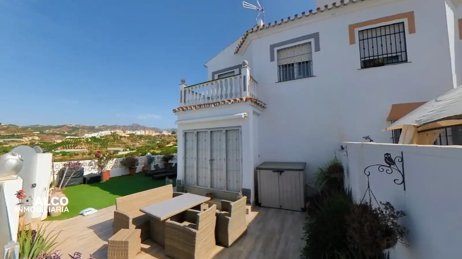 Exterior view of Houses for sale in Torrox  with Terrace, Swimming Pool and Balcony