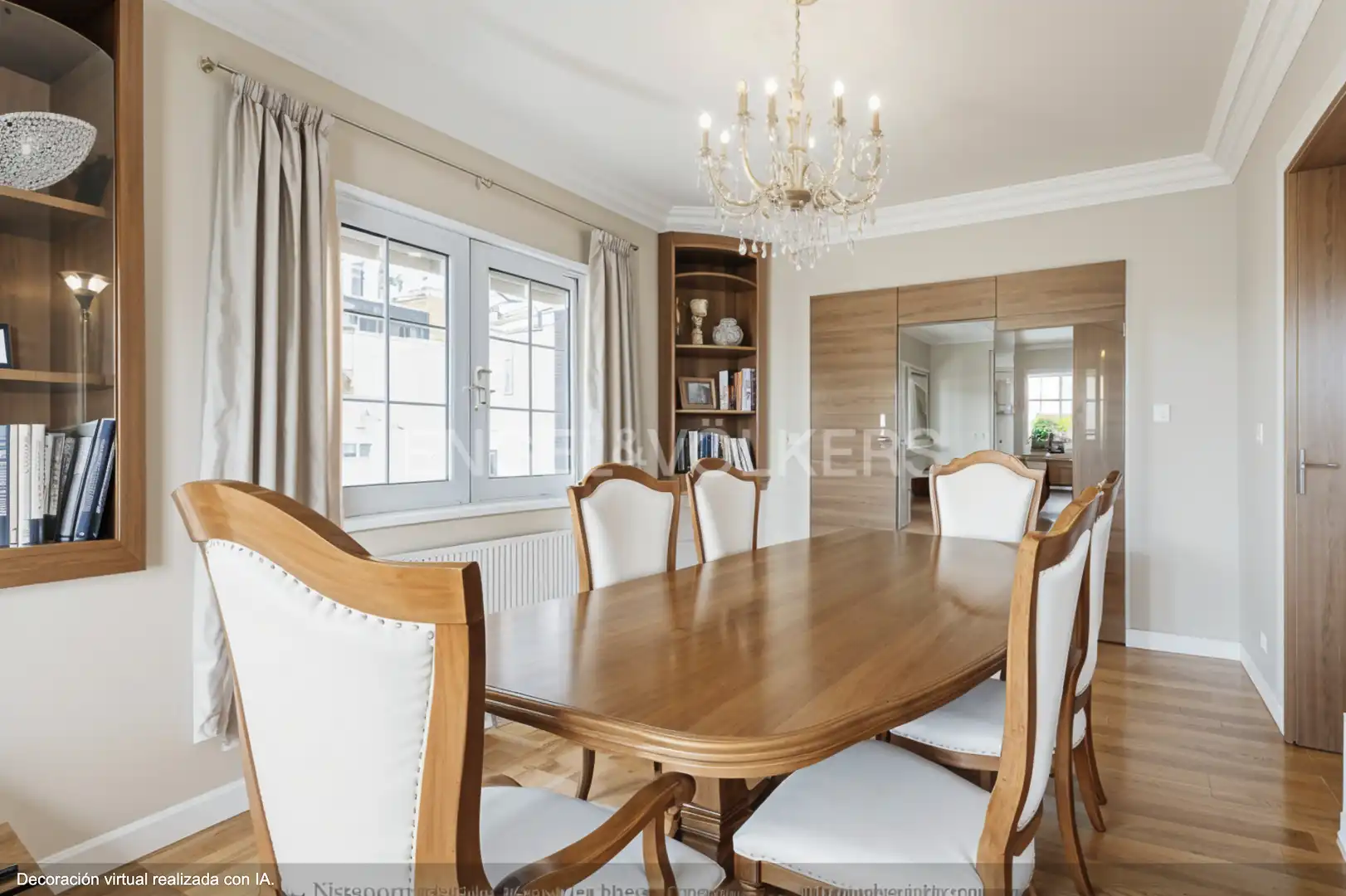 Comedor de Casa o chalet en venta en Esplugues de Llobregat con Aire acondicionado, Calefacción y Jardín privado