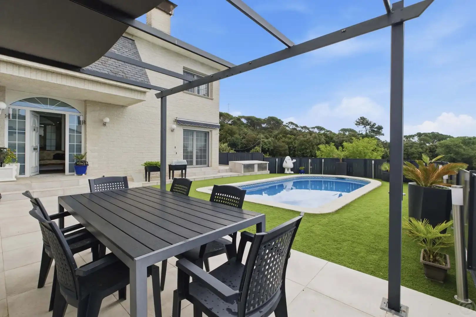 Terrasse von Haus oder Chalet zum Verkauf in Girona mit Terrasse und Schwimmbad