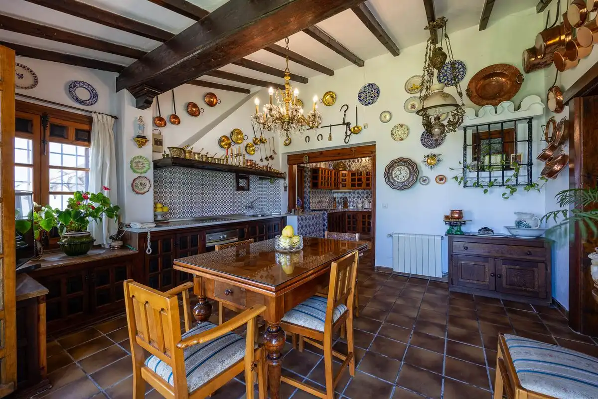 Cocina de Casa o chalet en venta en Alhaurín de la Torre con Aire acondicionado, Calefacción y Jardín privado
