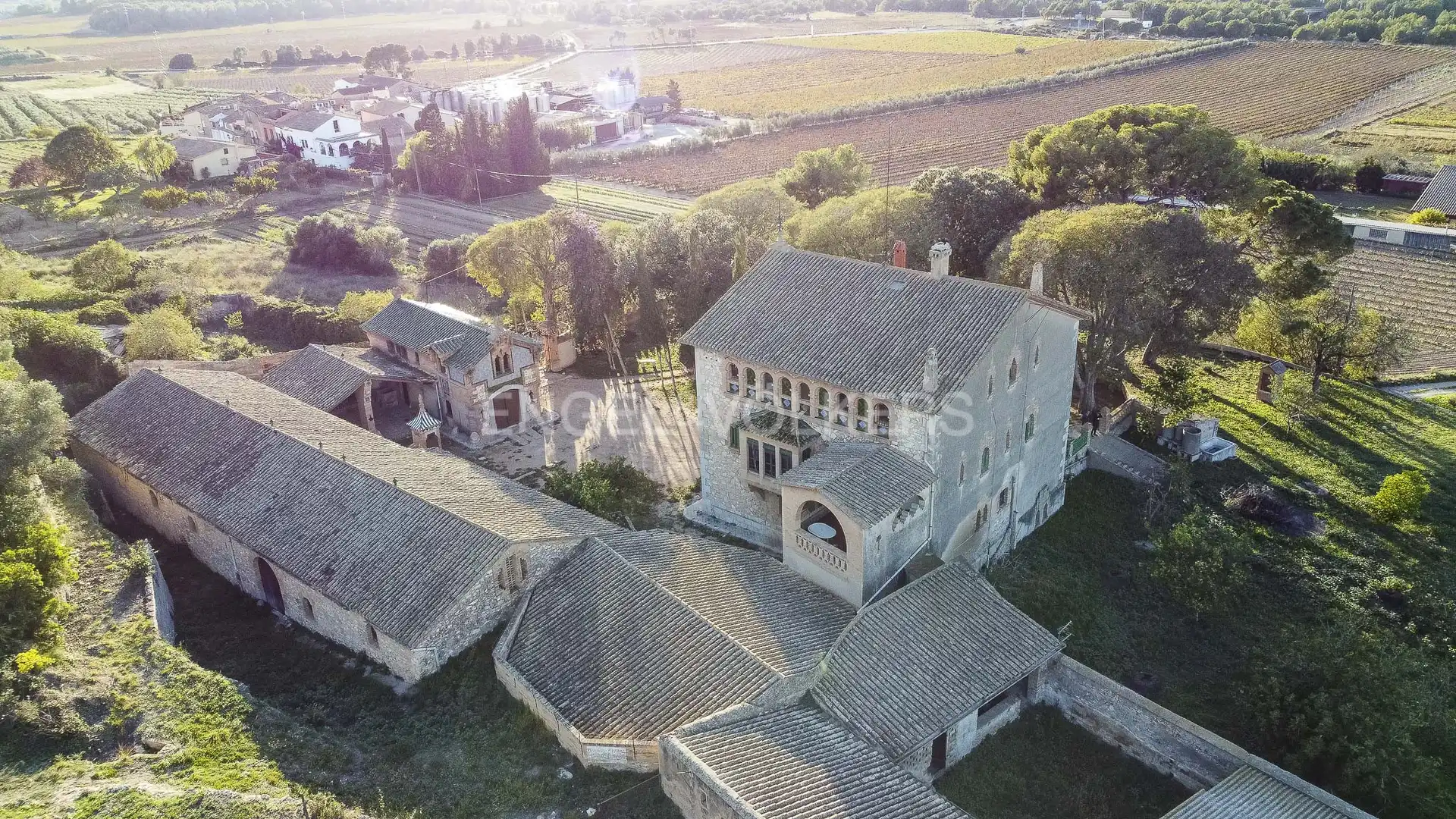 Exterior view of Country homes for sale in Sant Pere de Ribes  with Heating, Private garden and Storage room