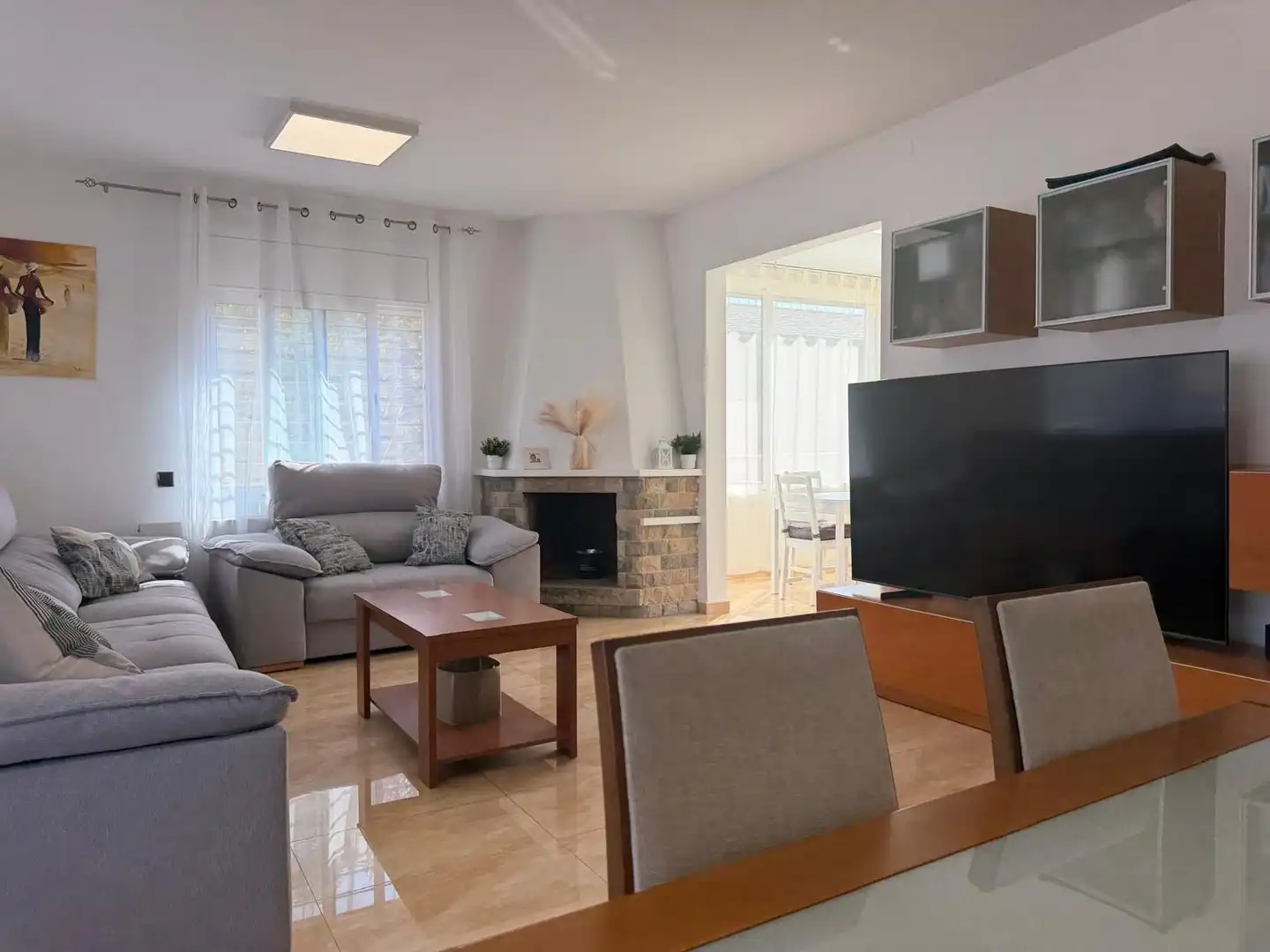 Sala de estar de Casa o chalet en venta en Can Font - Ca n'Avellaneda