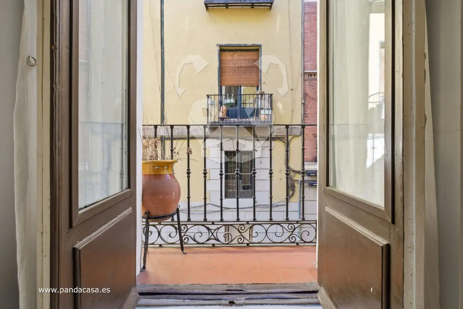 Terrasse von Wohnung zum Verkauf in Madrid mit Klimaanlage, Heizung und Parkett