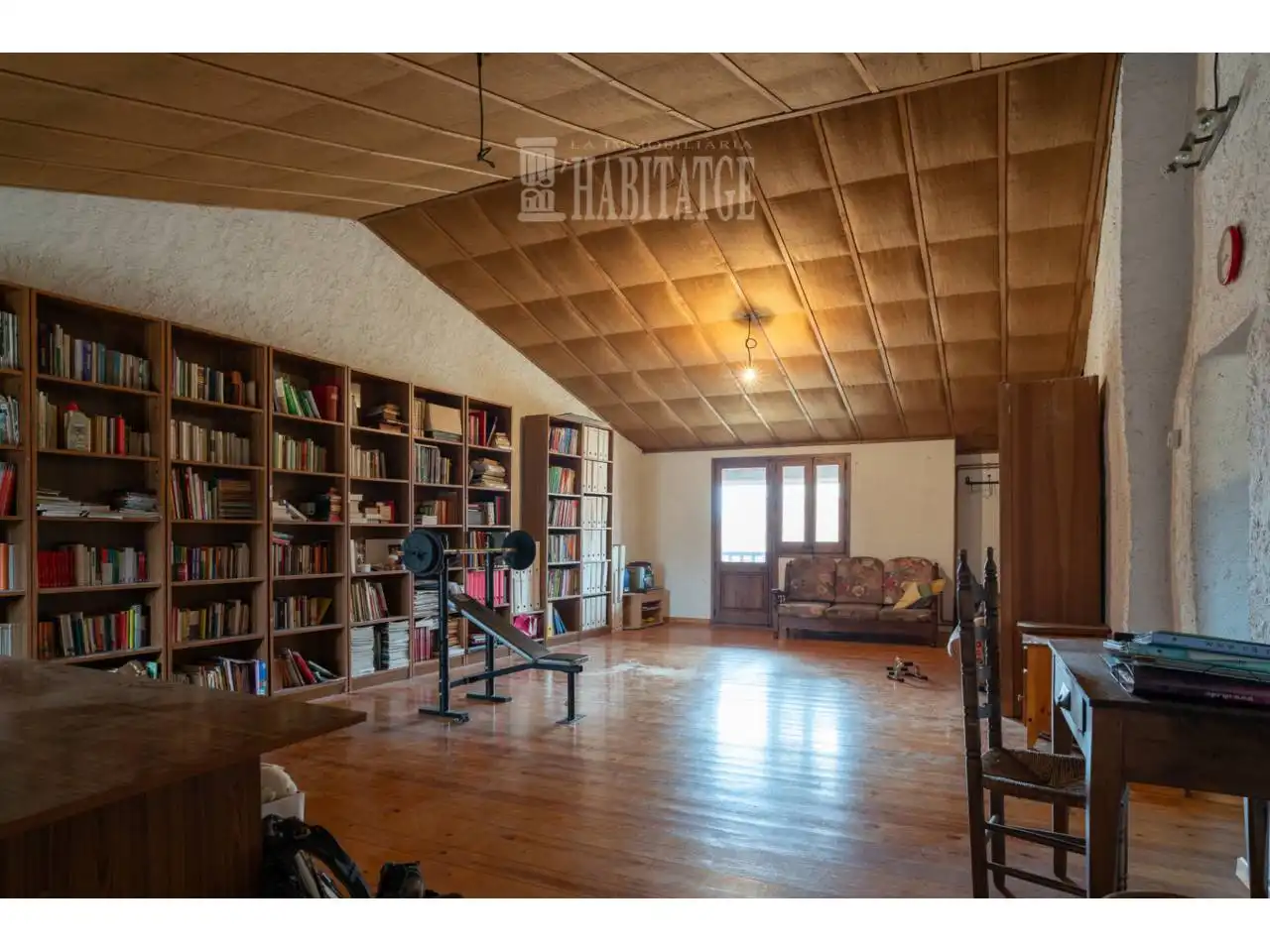 Sala d'estar de Casa o xalet en venda en Prats de Lluçanès amb Calefacció, Jardí privat i Terrassa