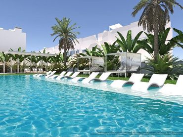 Bungalow amb piscina en venda a El Mojón