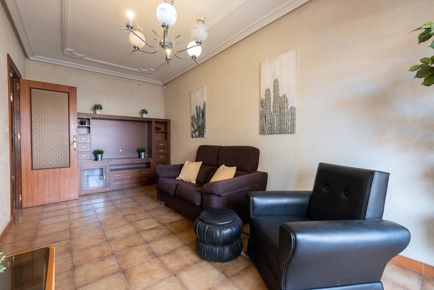Sala de estar de Piso en venta en Cartagena con Terraza y Balcón