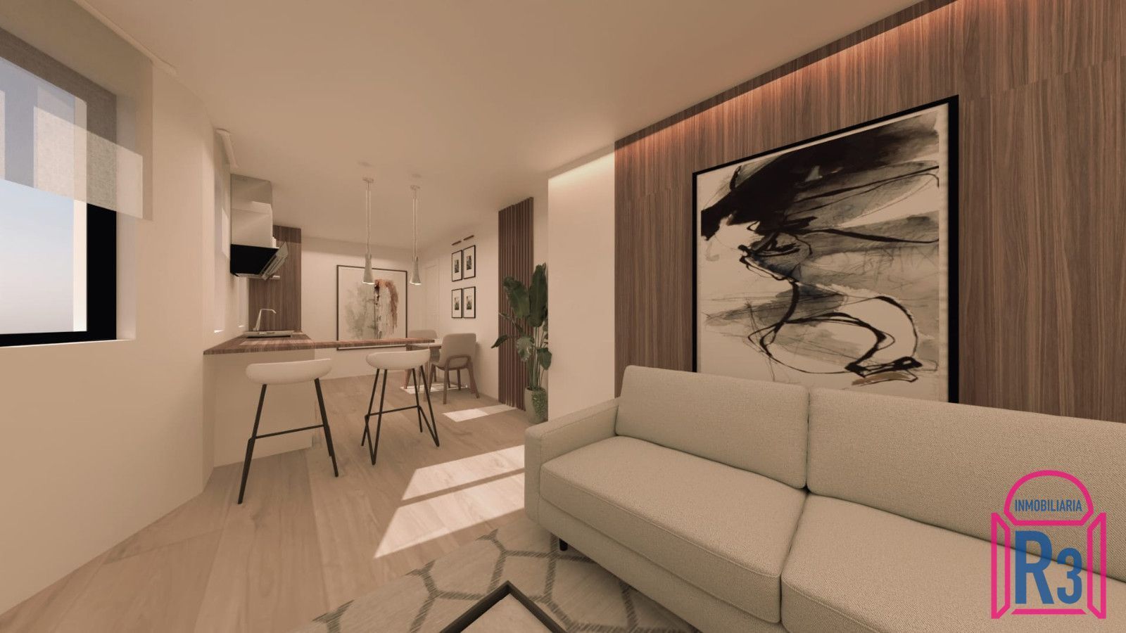 Sala de estar de Apartamento en venta en León Capital  con Calefacción y Trastero