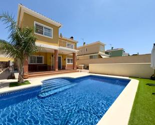 Swimming pool of House or chalet for sale in Aspe  with Air Conditioner, Heating and Private garden