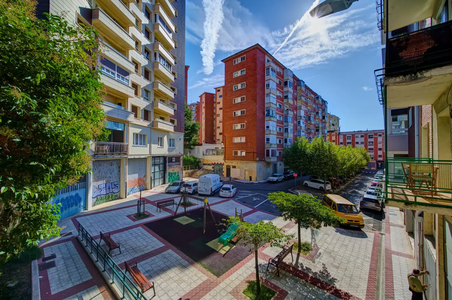 Vista exterior de Piso en venta en Milagrosa