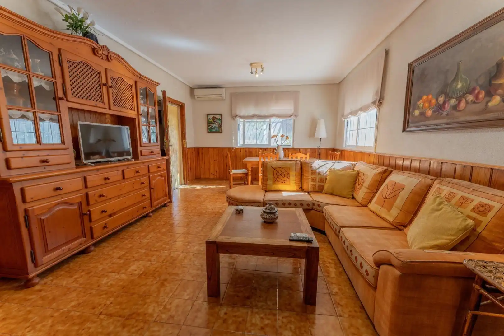 Sala de estar de Casa o chalet en venta en Elche / Elx con Jardín privado, Terraza y Piscina