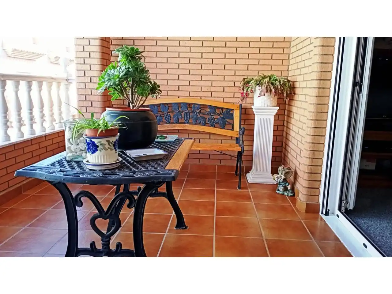 Terrace of Houses for sale in Roquetas de Mar  with Air Conditioner, Heating and Private garden