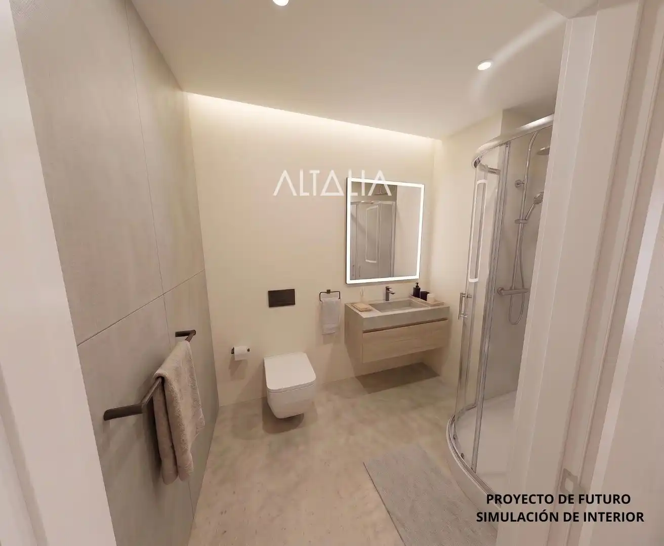 Bathroom of Flat for sale in Arcas del Villar  with Heating and Storage room