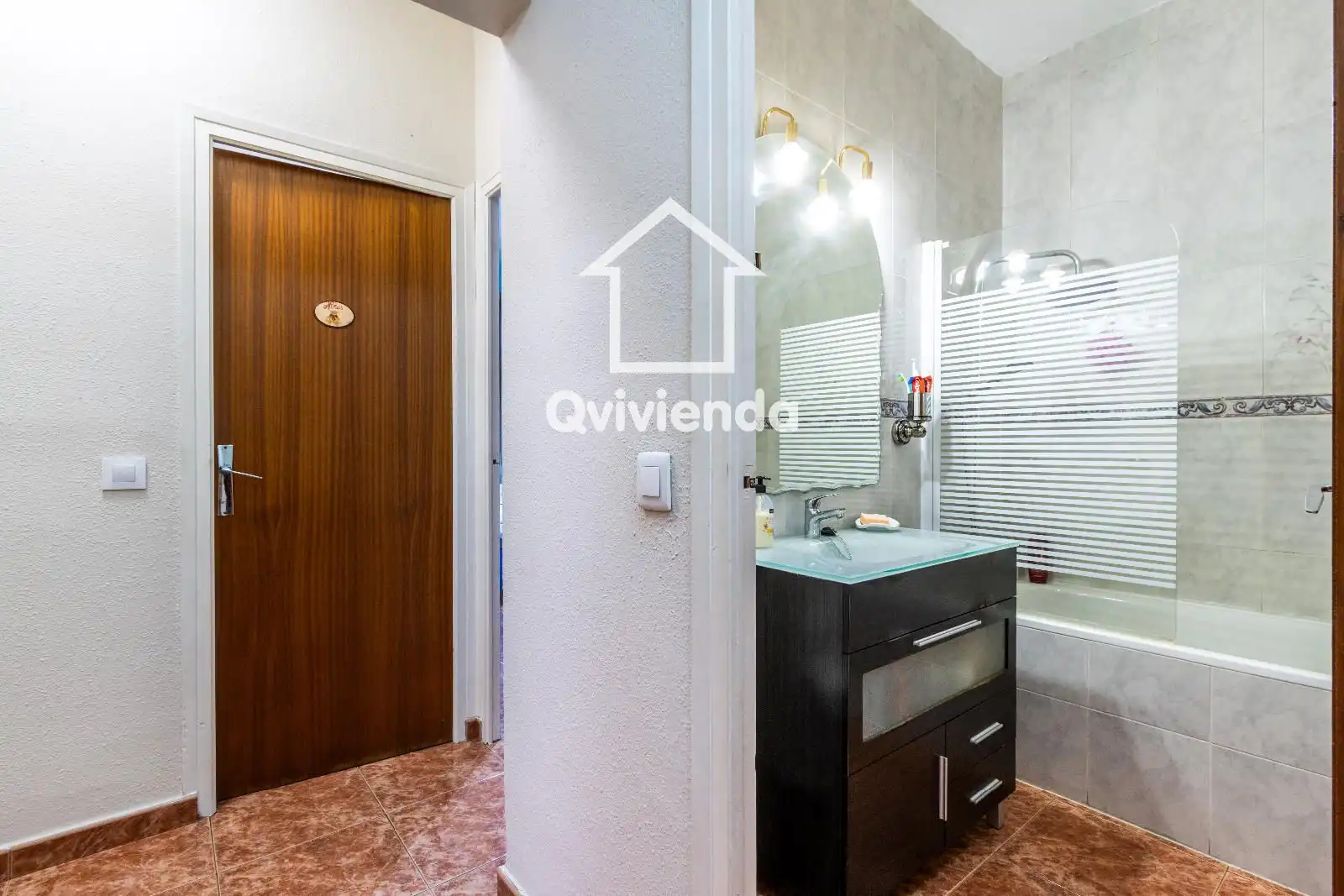 Bedroom of Flat for sale in Sabadell  with Air Conditioner, Heating and Terrace