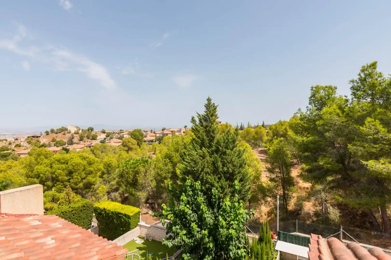 Vista exterior de Pis en venda en Murcia amb Aire condicionat, Jardí privat i Terrassa