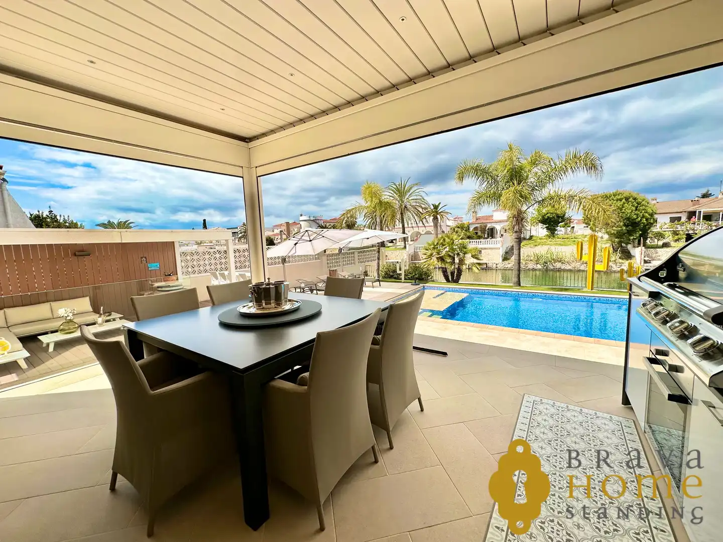Terrace of Houses for sale in Empuriabrava  with Air Conditioner, Heating and Private garden