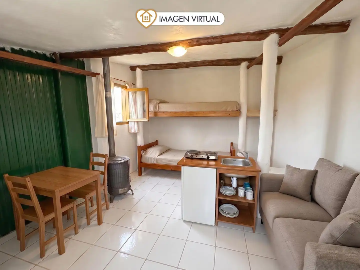 Cocina de Casa o chalet en venta en Vallirana con Calefacción, Jardín privado y Terraza