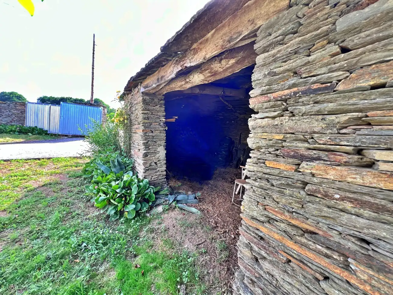 Exterior view of Houses for sale in Lugo  with Private garden