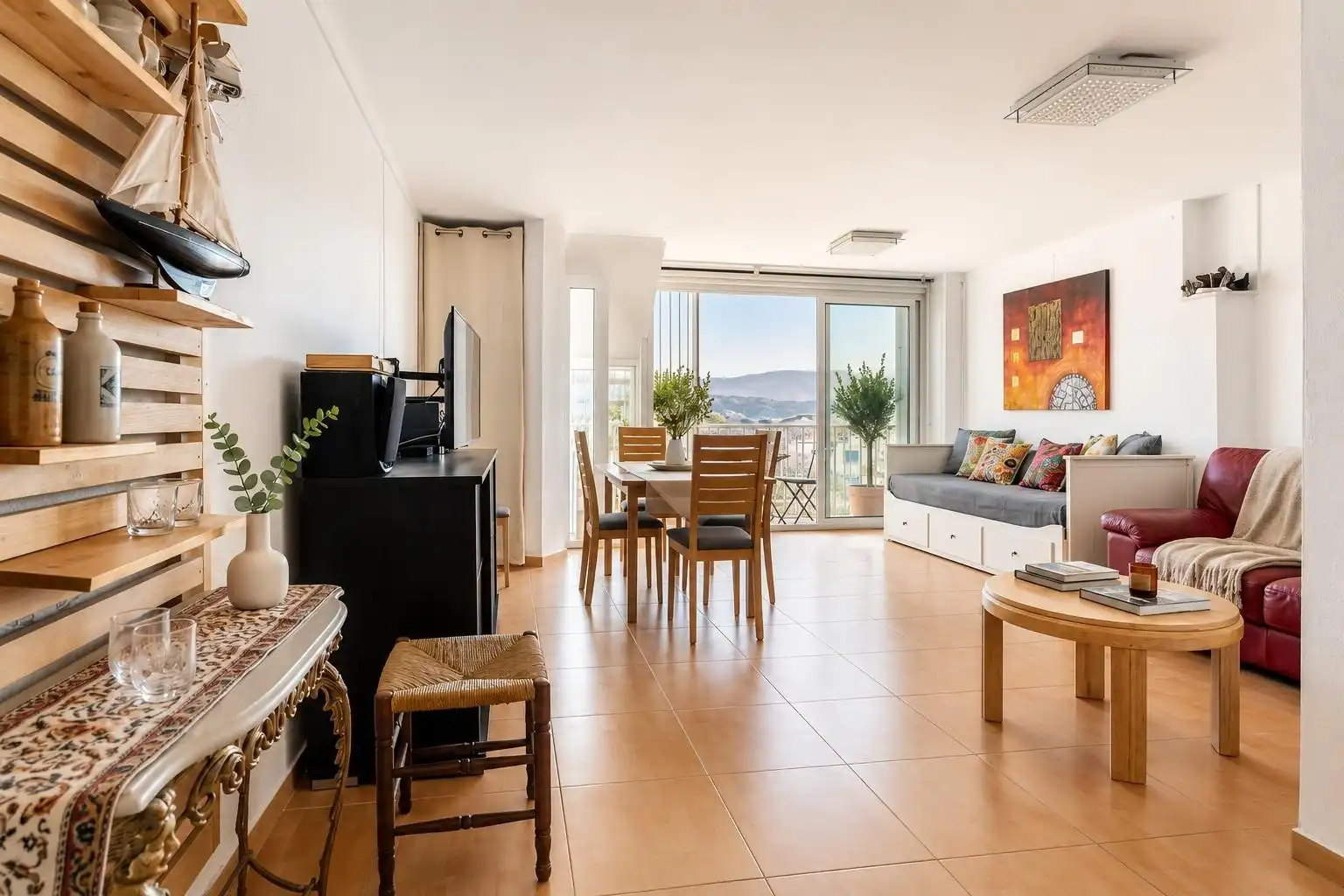 Living room of Attic for sale in Empuriabrava  with Air Conditioner, Heating and Terrace