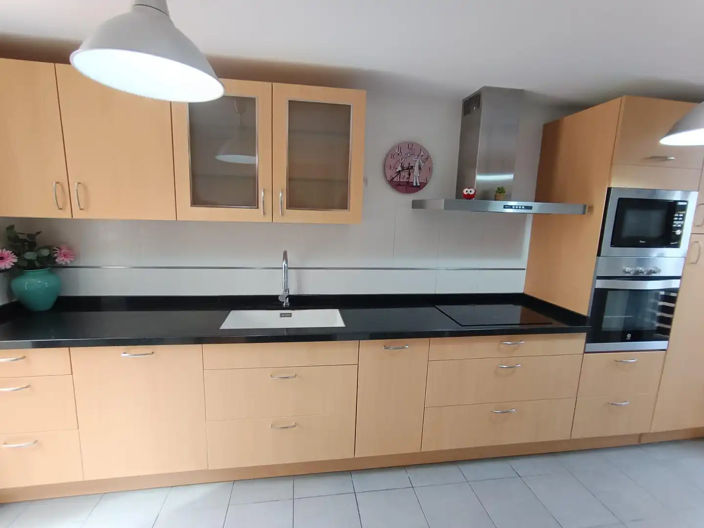 Cocina de Casa adosada en venta en Molina de Segura con Aire acondicionado, Calefacción y Jardín privado